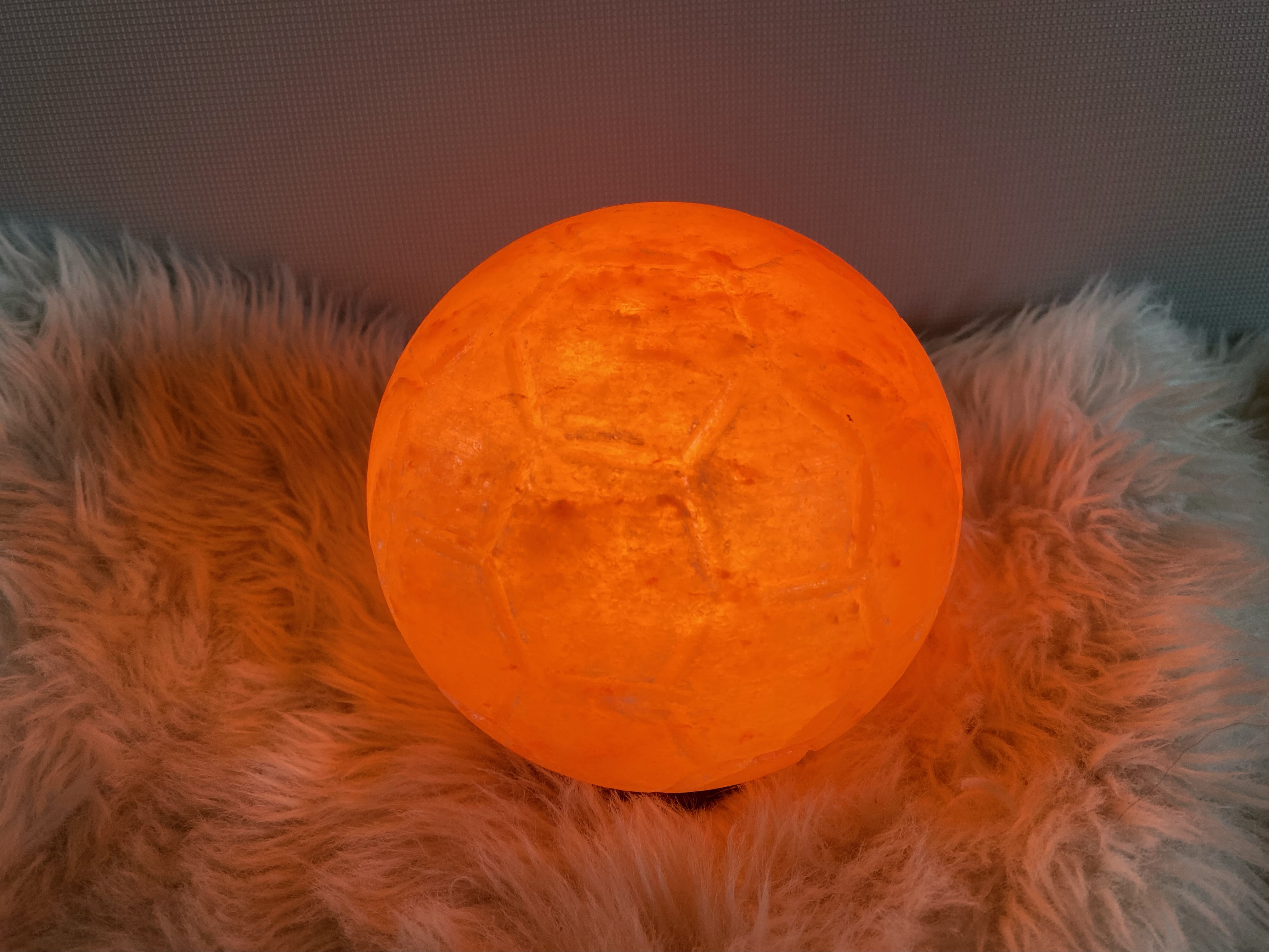 Salzlampe fussball, Salzlampe ball, salzlampe, Salzkristall,  Kristallsalzlampe